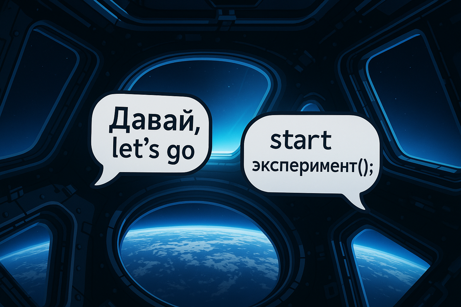 Runglish in Orbit: The Hybrid Language Forged in the International Space Station