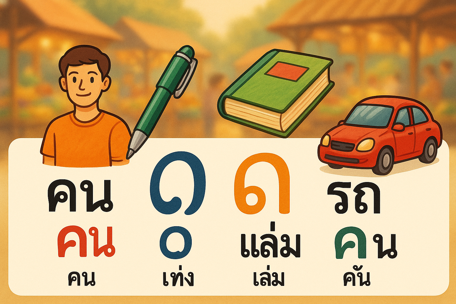 Why You Can’t Just “Count” in Thai