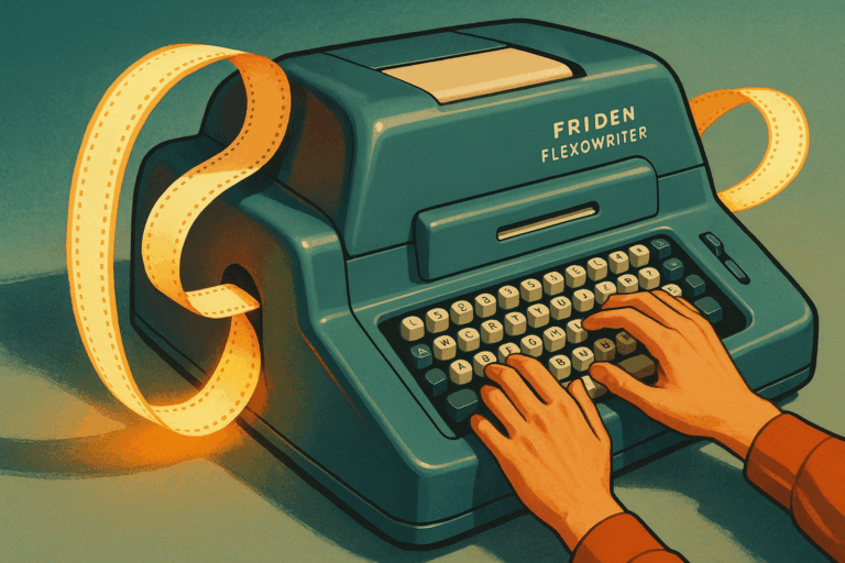 The World’s First Word Processor