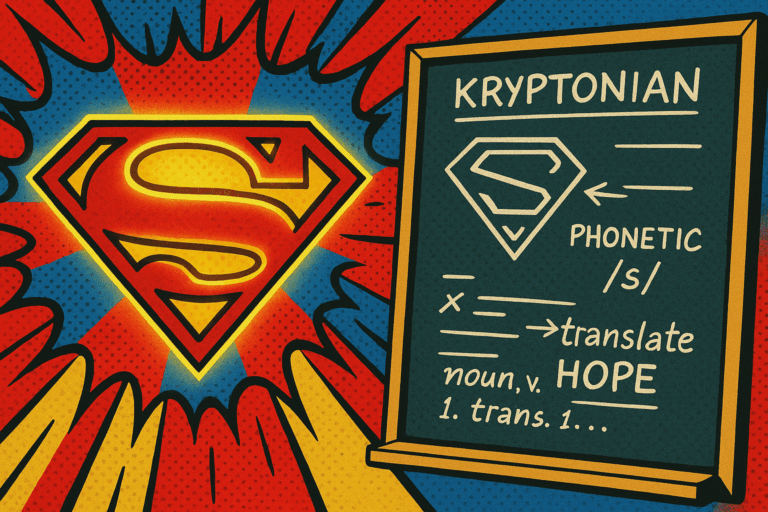 Decoding Kryptonian: The Linguistics of Superman’s Language