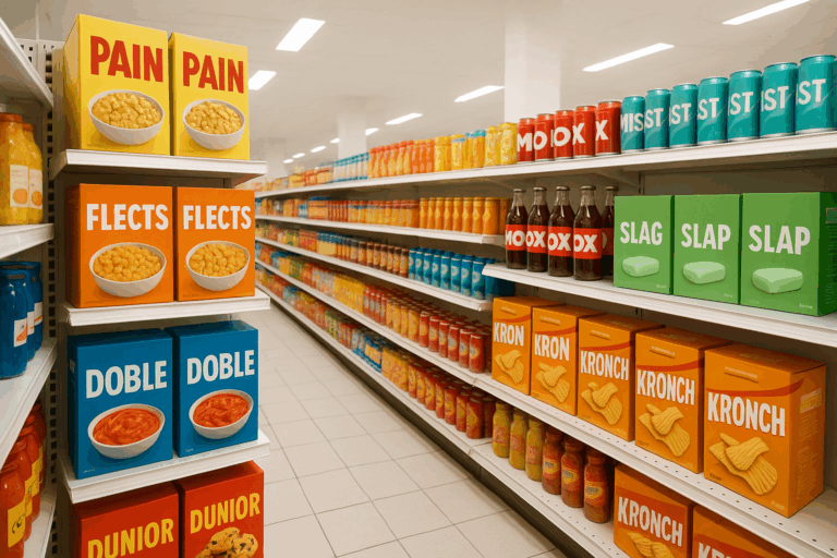 Lost in the Supermarket: Brand Name Linguistics