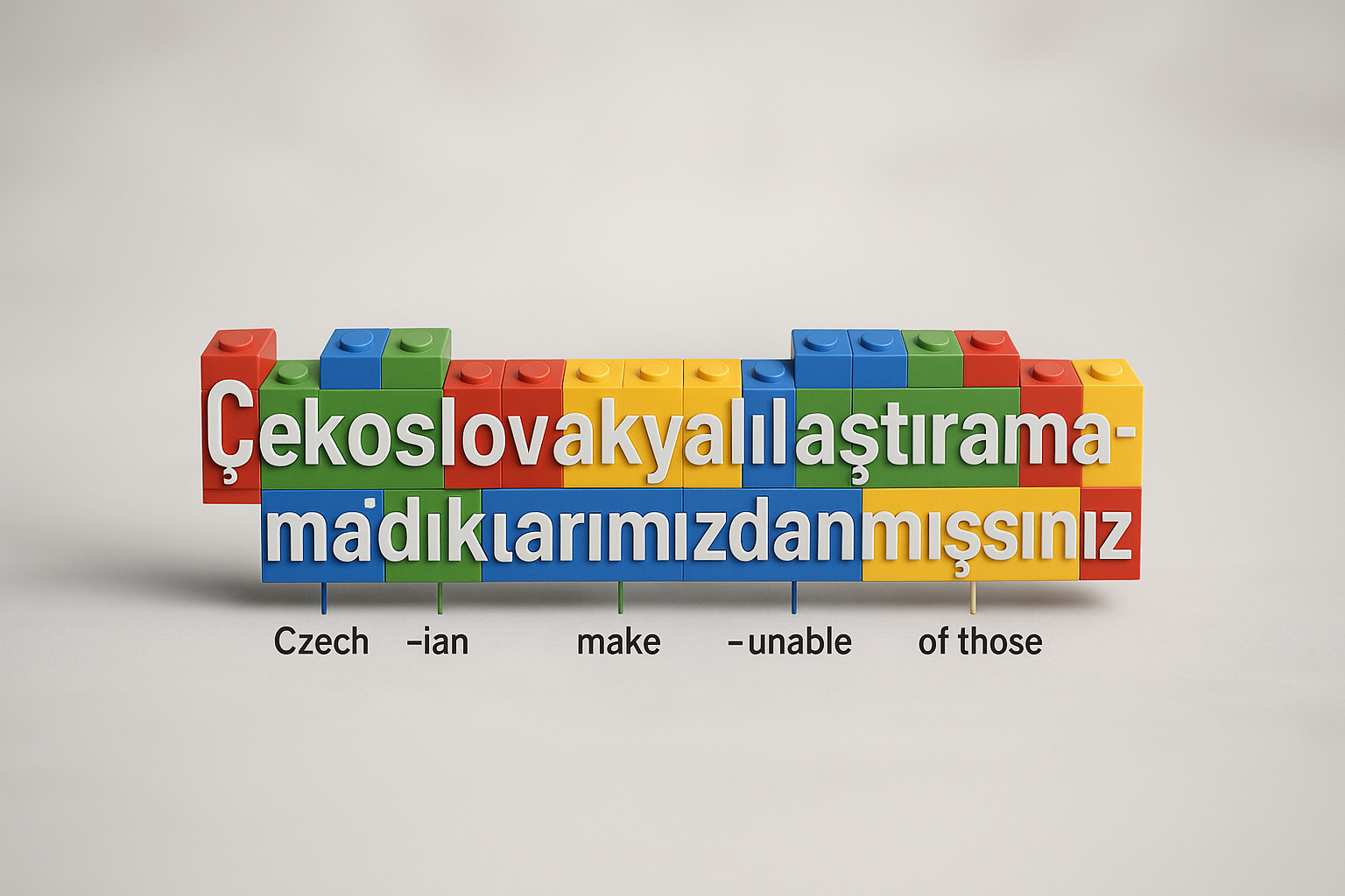 The World’s Lego Languages: How Agglutination Builds Meaning Brick by Brick