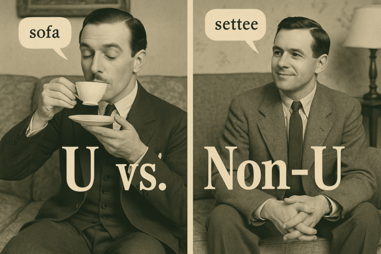 U and Non-U: The Linguistic Class Divide That Rocked 1950s Britain
