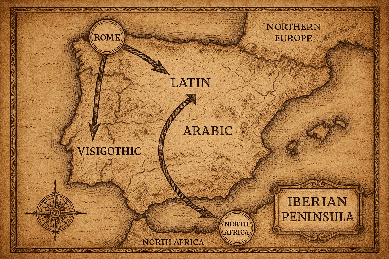 The Real Origin of the Spanish Language