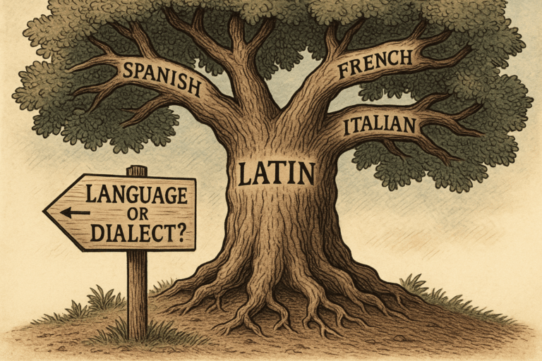 Are Romance Languages Just Dialects of Latin?