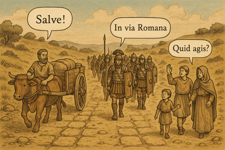 How Roman Soldiers Spread Their Language