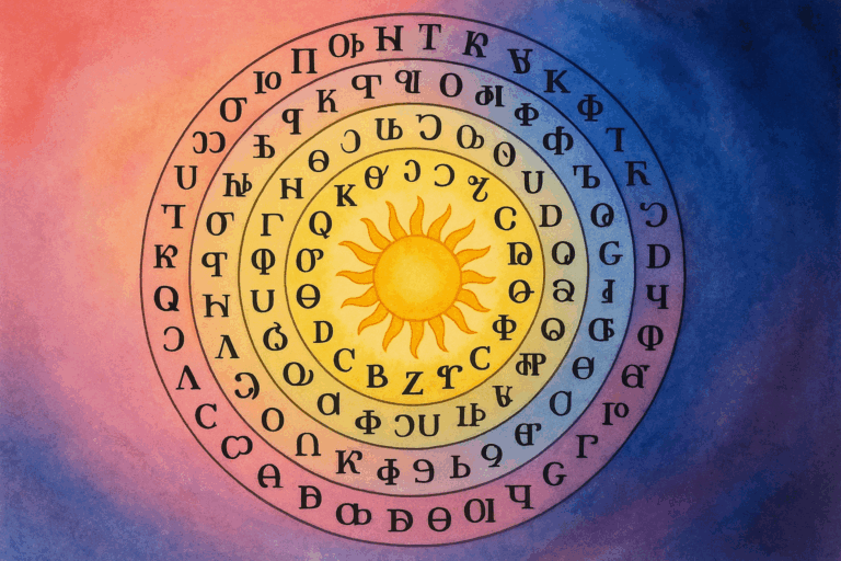 The Alphabet That Follows the Sun: The Cherokee Syllabary