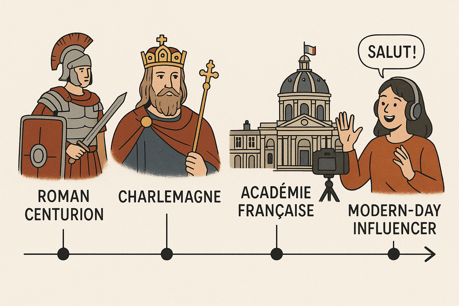 History of French in 5 Minutes
