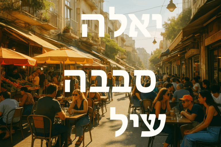 Yalla & Sababa: The Soul of Hebrew Slang