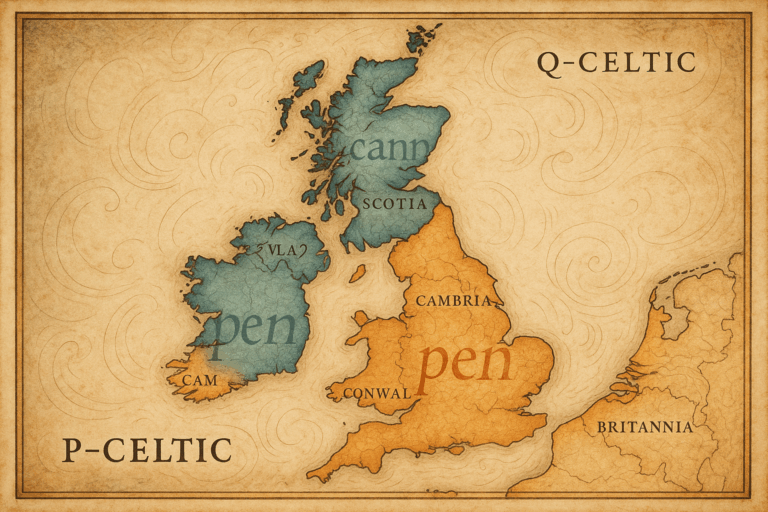 P vs. Q: The Great Celtic Language Divide