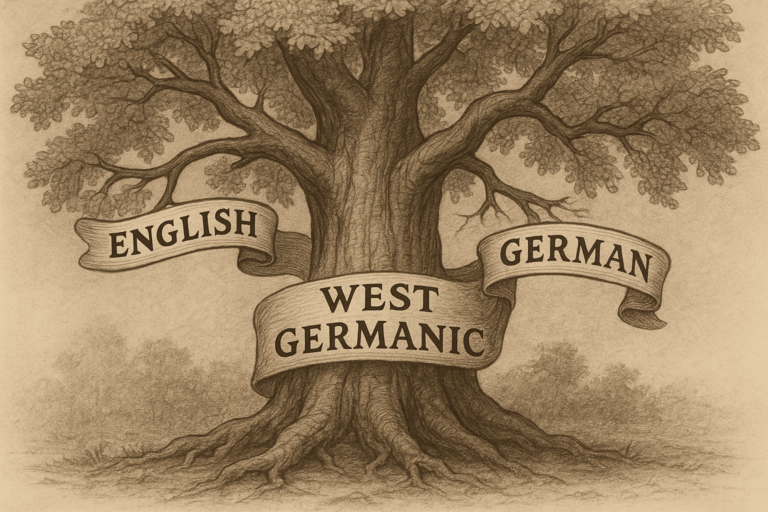 Why Are English and German So Similar?