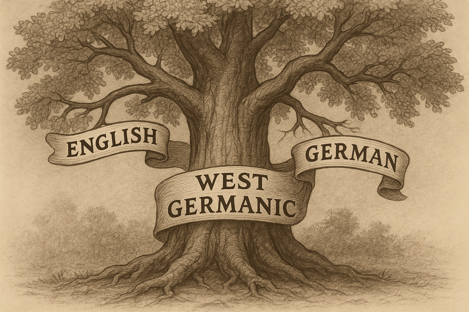 Why Are English and German So Similar?