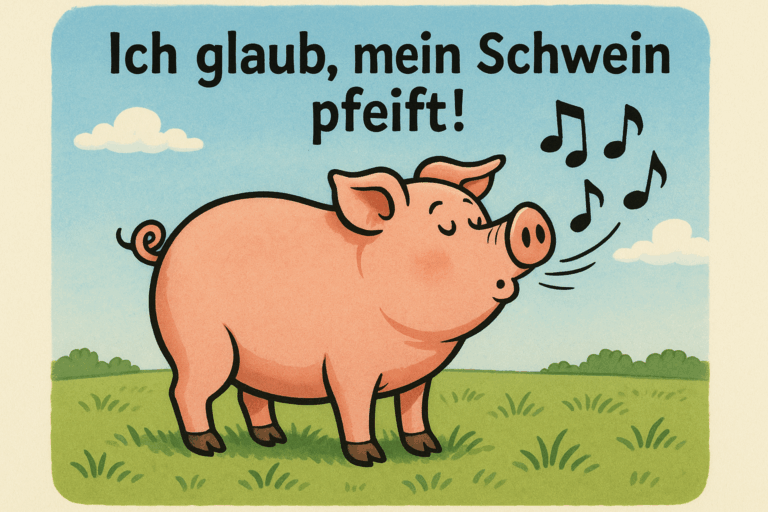 German Idioms That Make No Sense