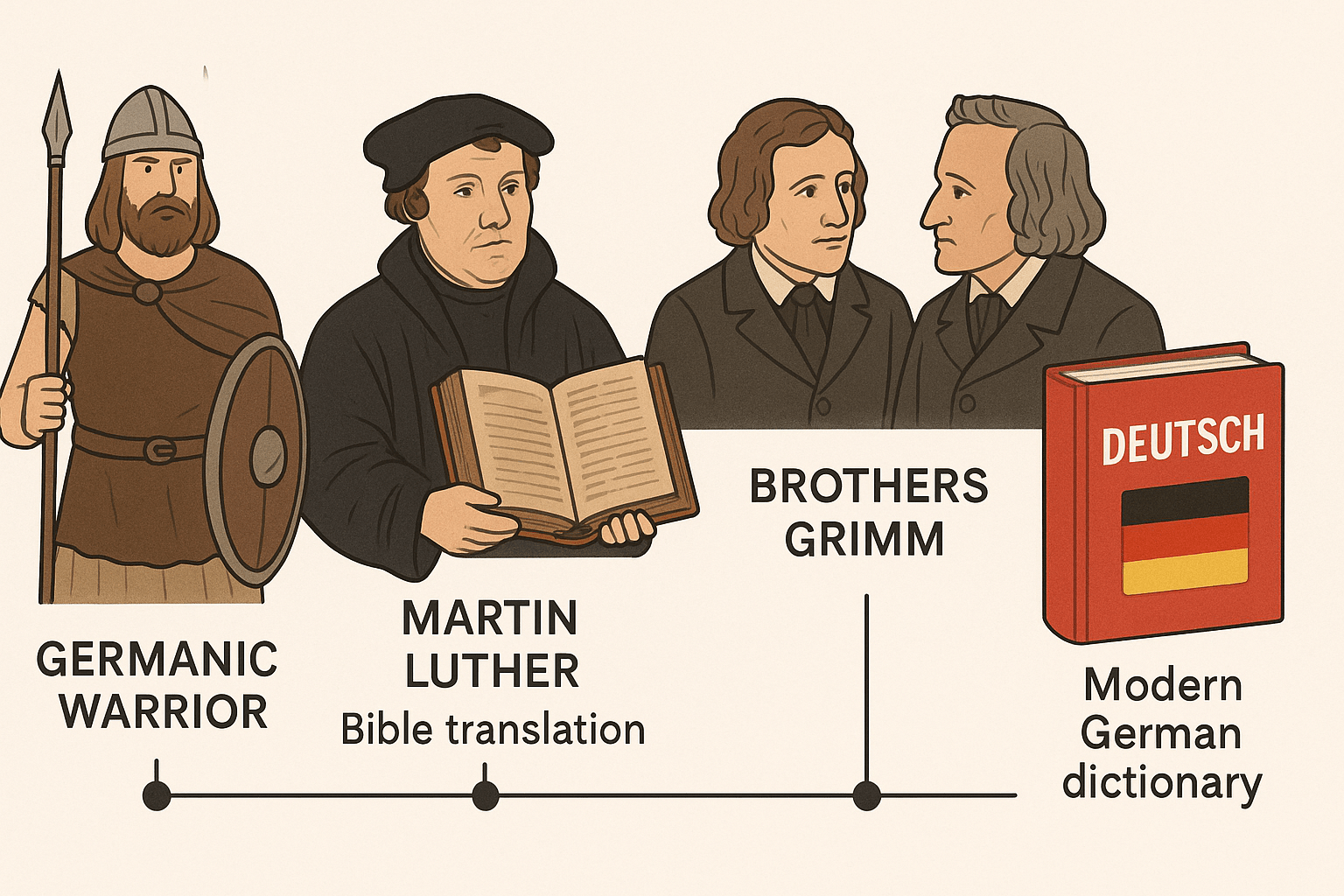 The History of German in 5 Minutes