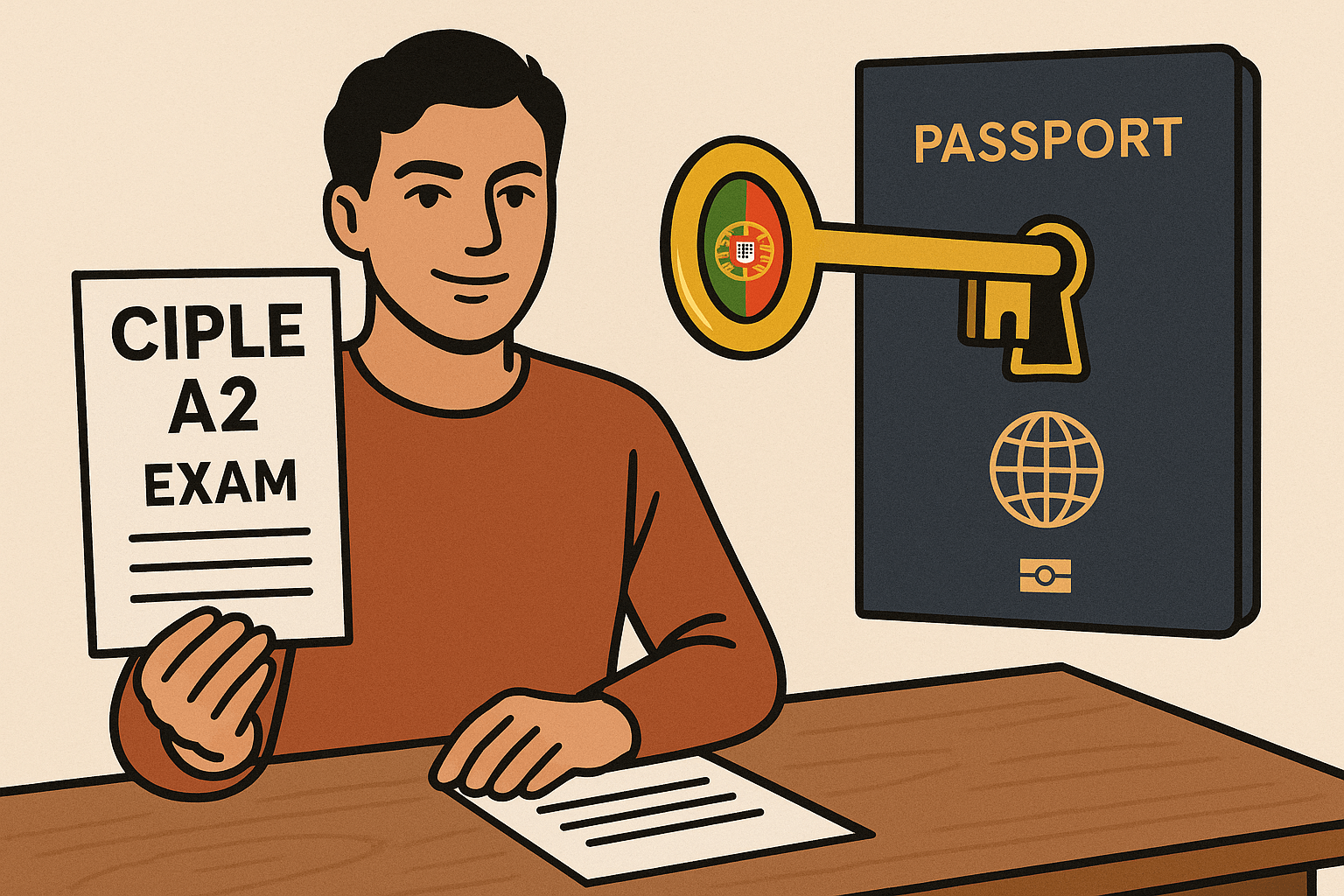 Passing the A2 Portuguese Citizenship Test