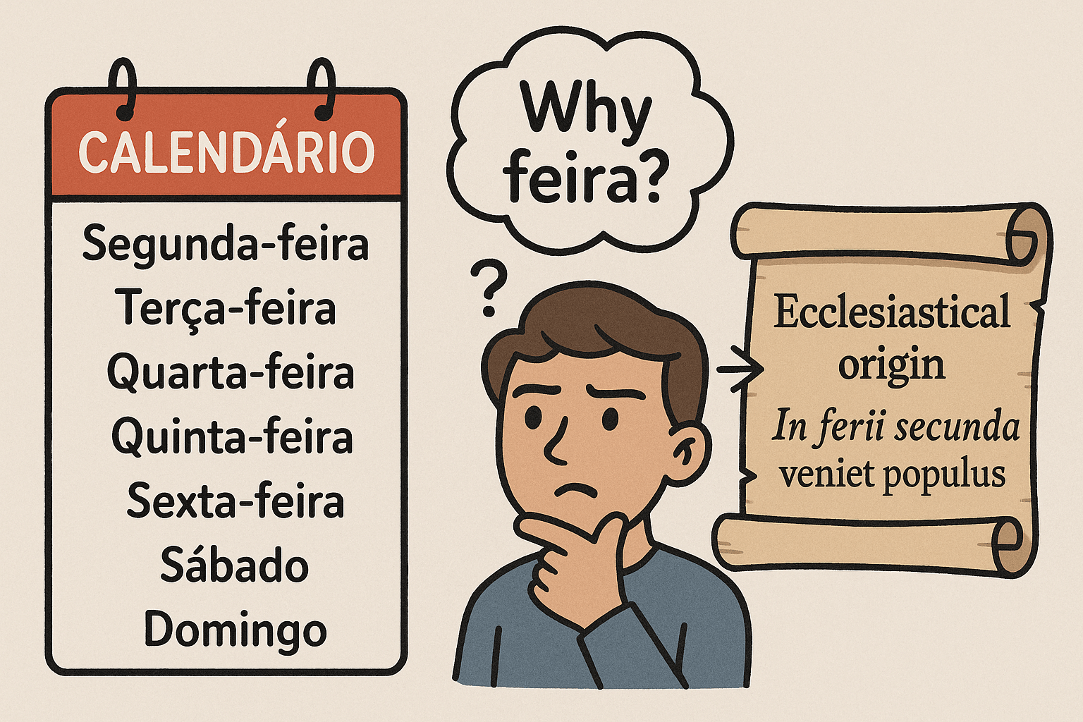 Days of the Week: Why is Monday ‘Segunda-Feira’?