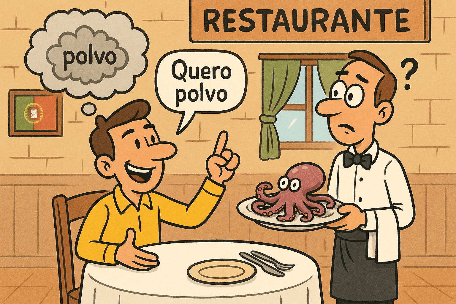 The Most Common False Friends Between Spanish and Portuguese