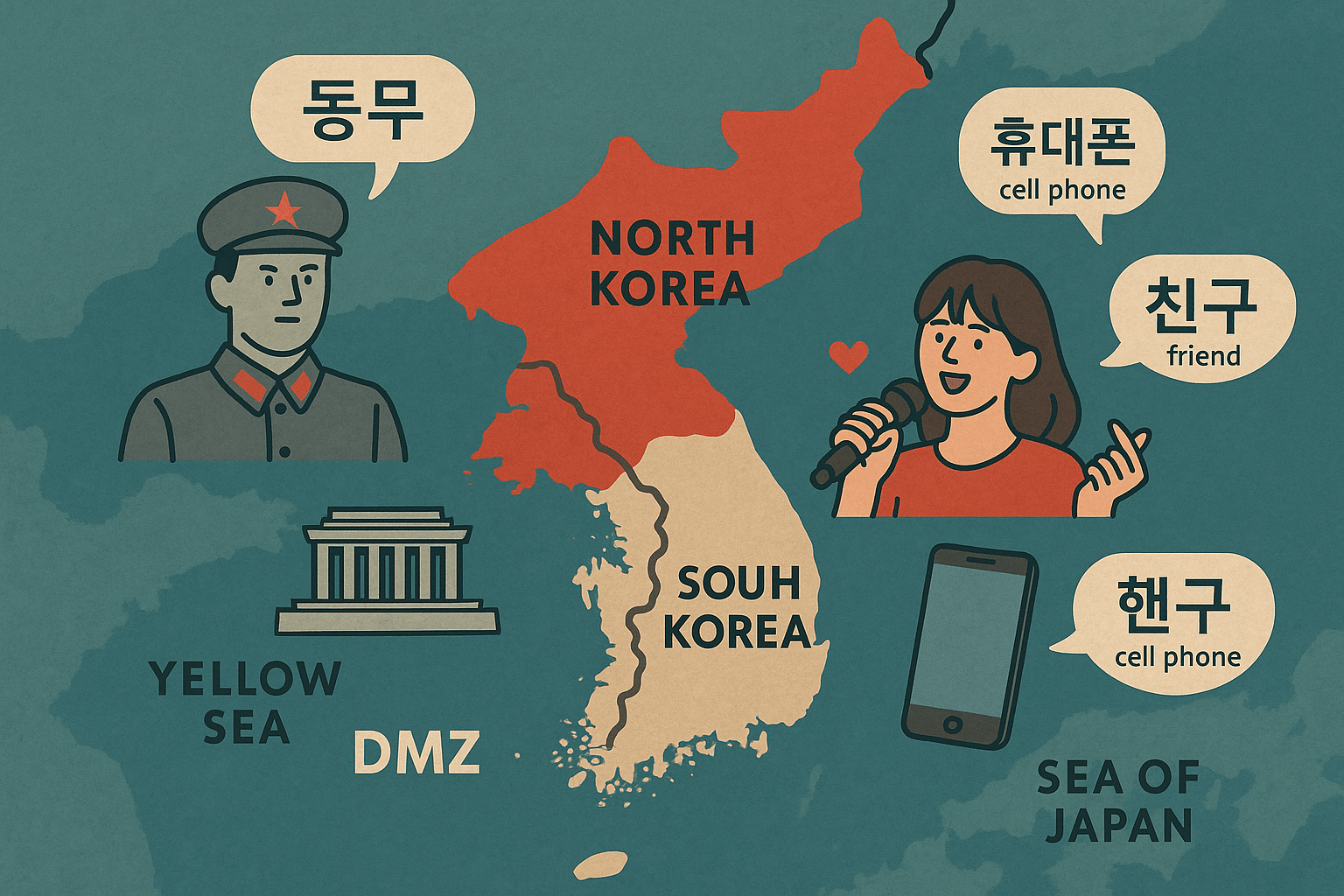 North vs. South: Is the Korean Language Different?