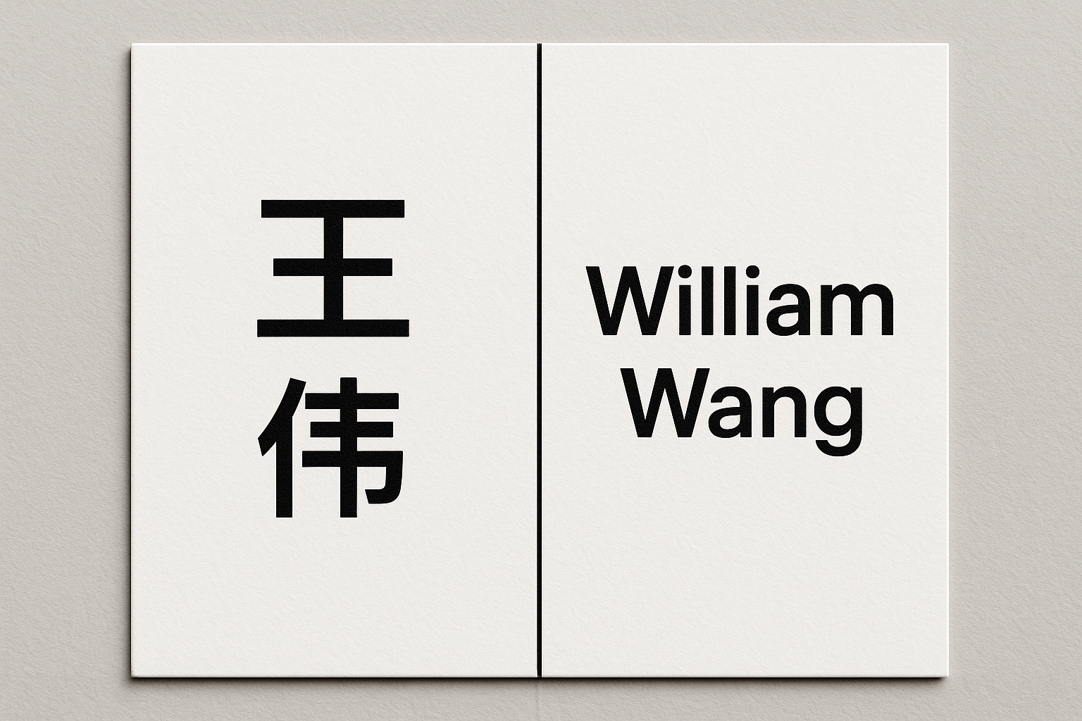 Why Your Chinese Friend Has an ‘English’ Name