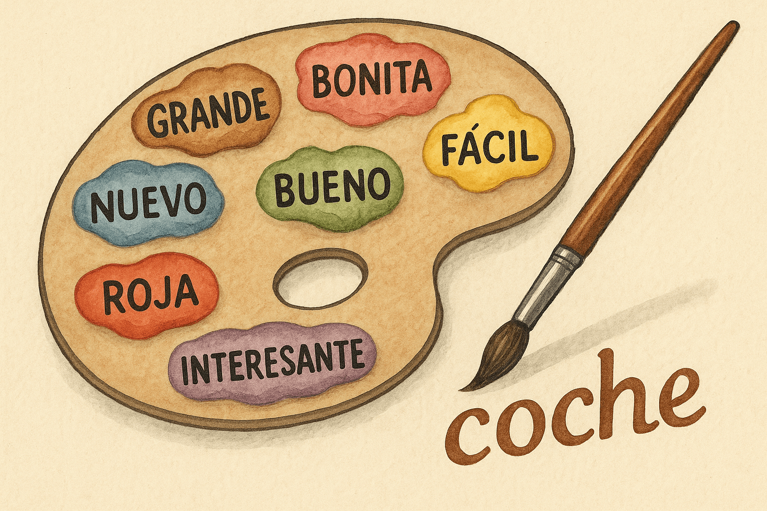 How Spanish Adjective Placement Works