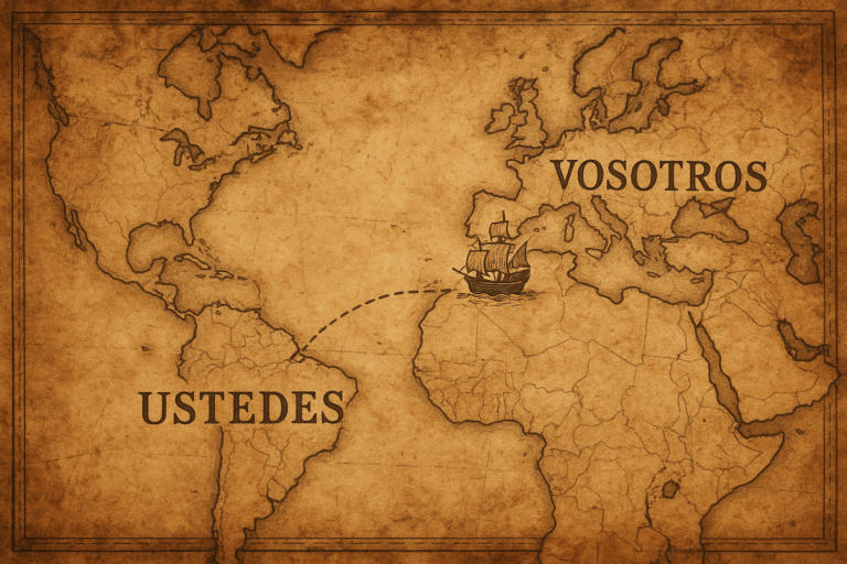 The Lost ‘Vosotros’ of the Americas