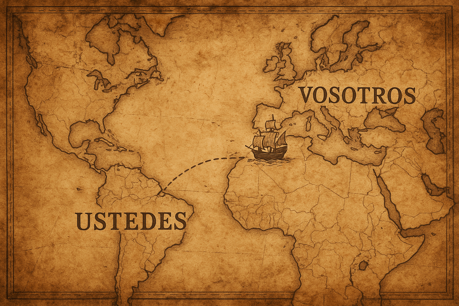 The Lost ‘Vosotros’ of the Americas