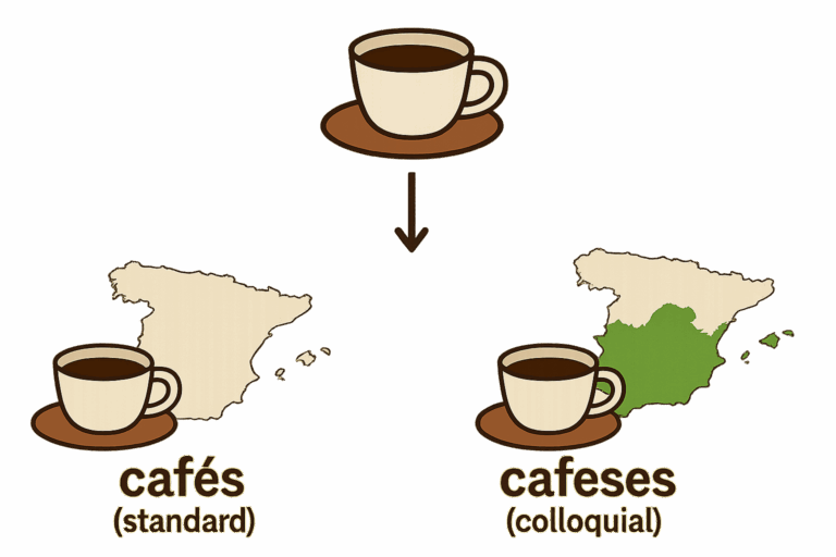 The Plural of ‘Café’: A Dialect Test