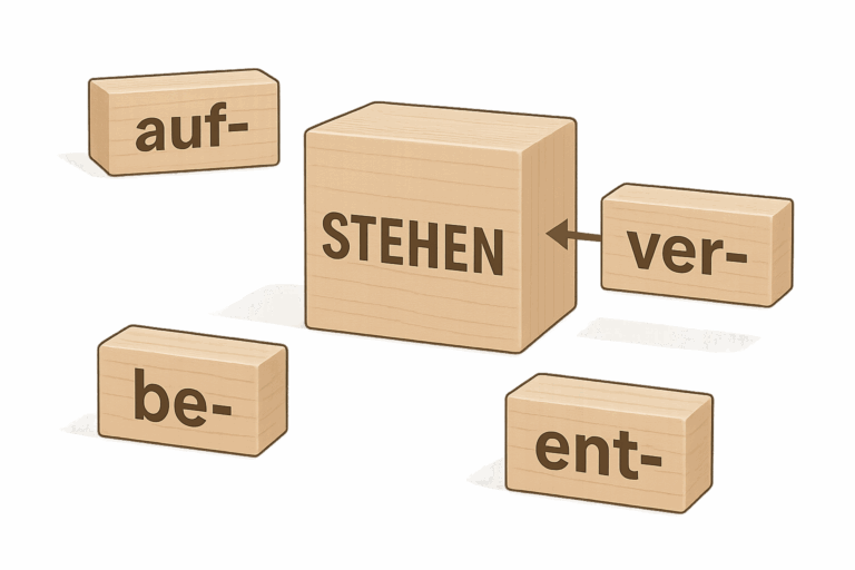 German Verb Power: Cracking the Prefix Code