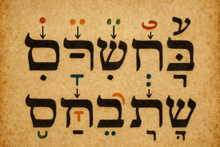 The Aleph-Bet’s Missing Vowels