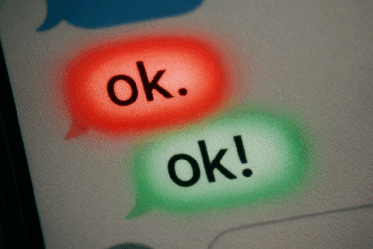 The Unseen Rules of Texting Tone