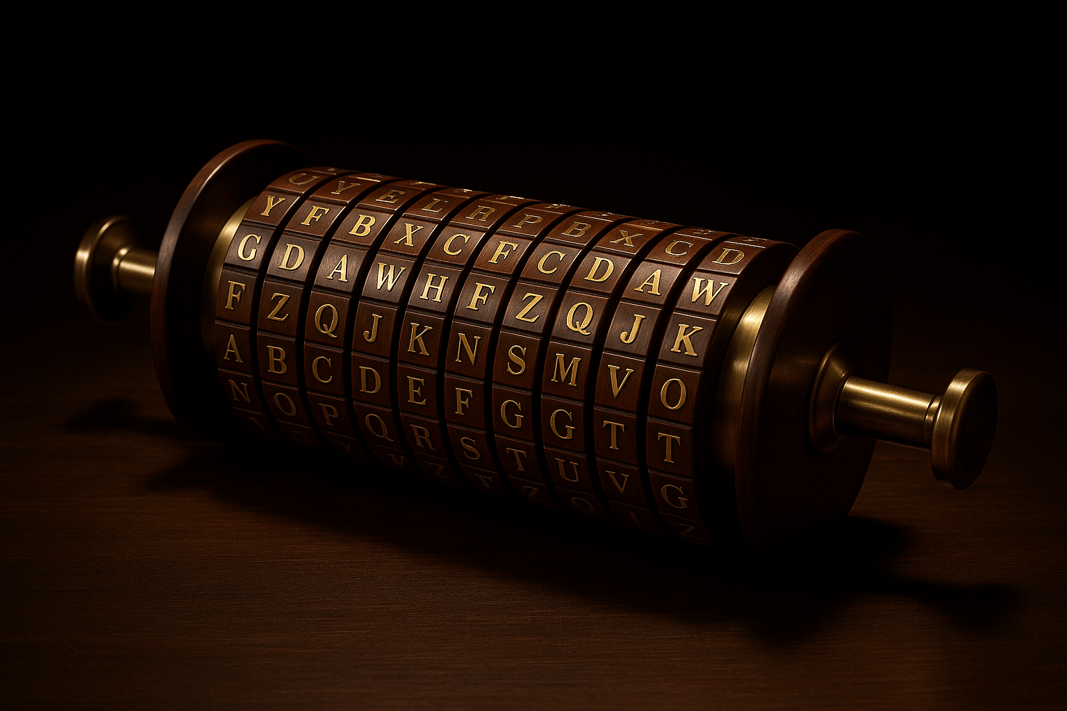 Jefferson’s Wheel Cipher: A Mechanical Verb
