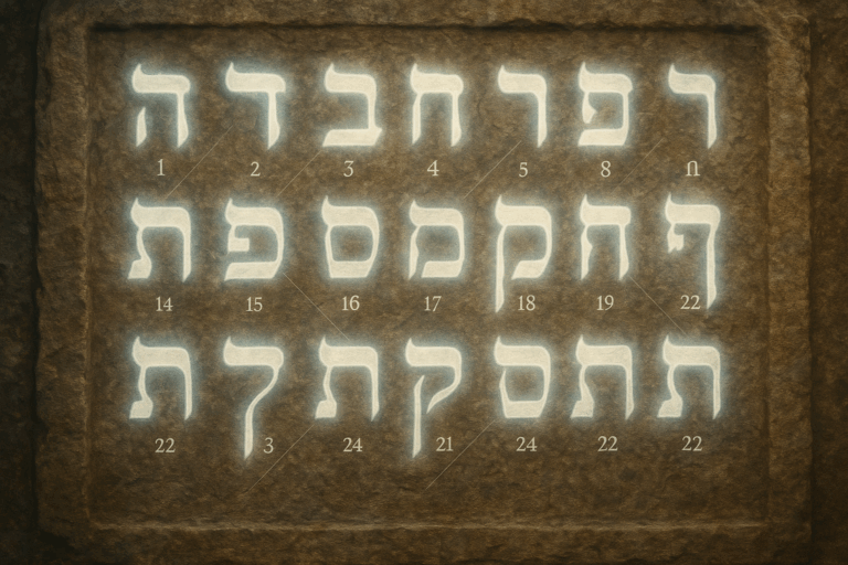 Gematria: The Hebrew Word-Number Cipher