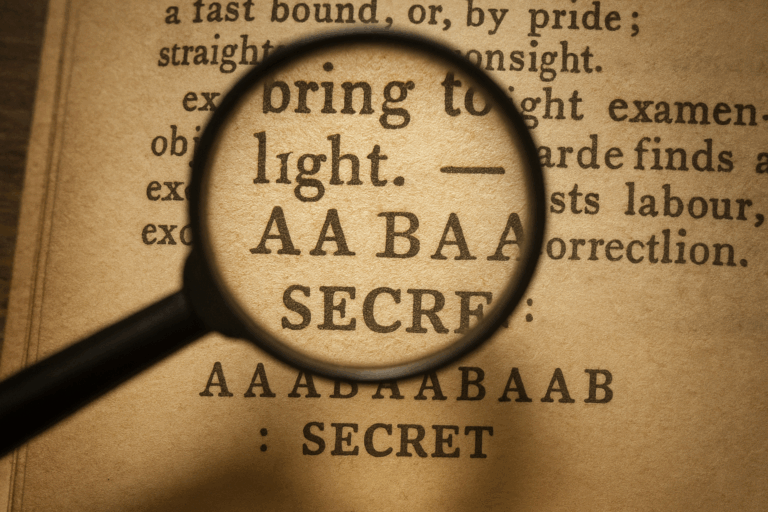 Bacon’s Cipher: The Binary of Typography