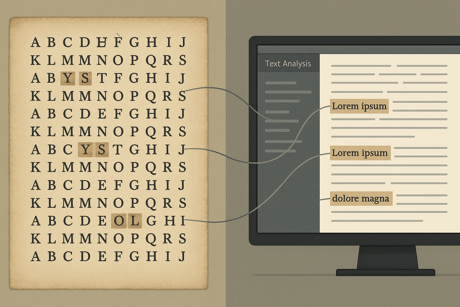The Kasiski Method: From Ciphers to Authorship