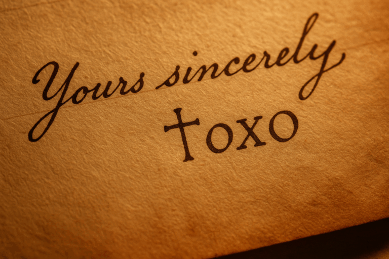 The Sound of a Kiss: Etymology of ‘XOXO’