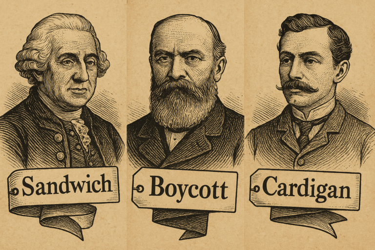 The People Who Became Words: A Guide to Eponyms