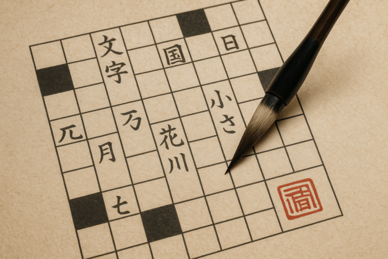 The Japanese Crossword Puzzle