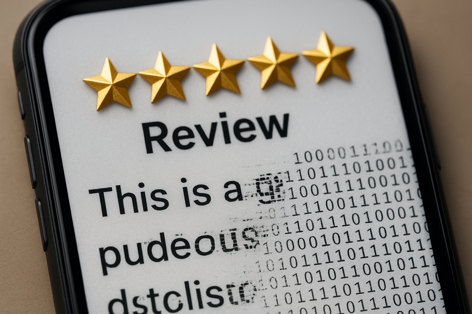 Five-Star Lies: The Linguistics of Fake Reviews