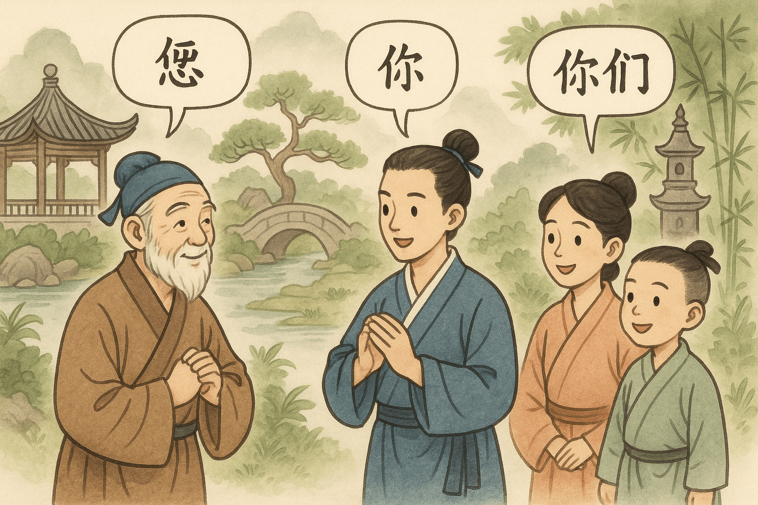 The Four ‘You’s of Mandarin Chinese
