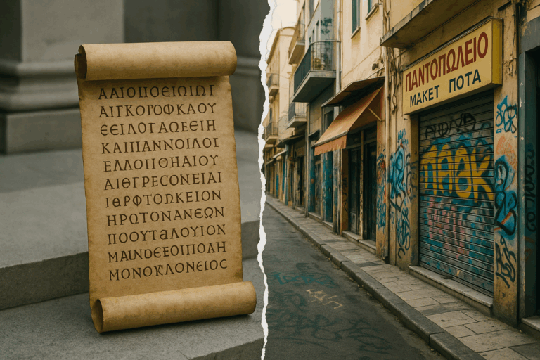 The Greek Language War: A Nation’s Identity Crisis