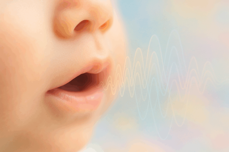 The Hidden Logic of Baby Babble