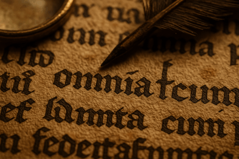 The Secret Code of Scribes