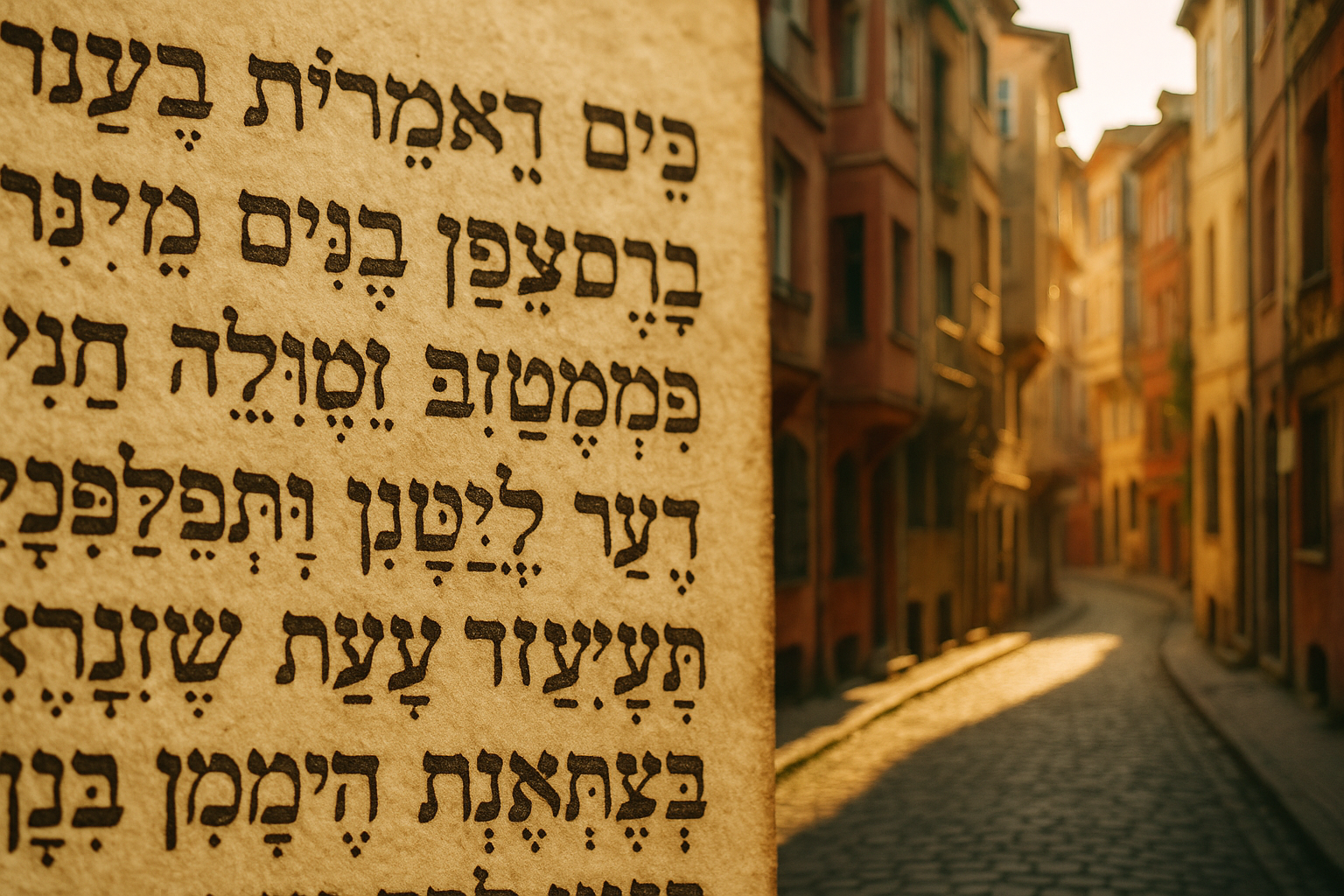 Ladino: The Echo of 15th-Century Spanish