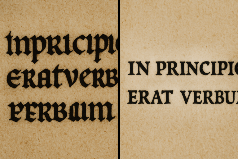 The Invention of Silence: When Words Got Spaces