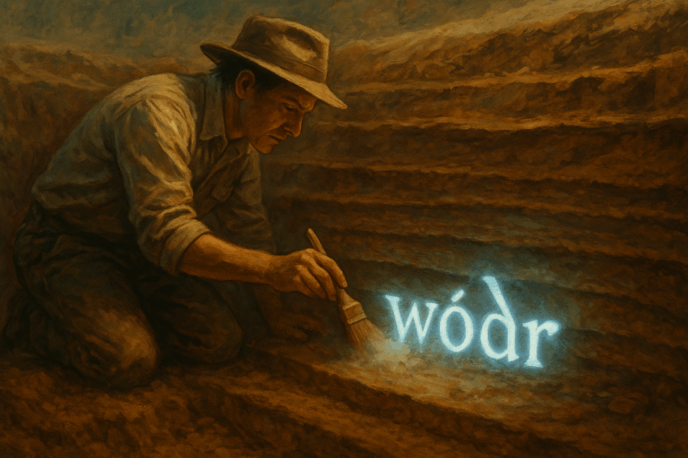 Digging for Words: Linguistic Paleontology