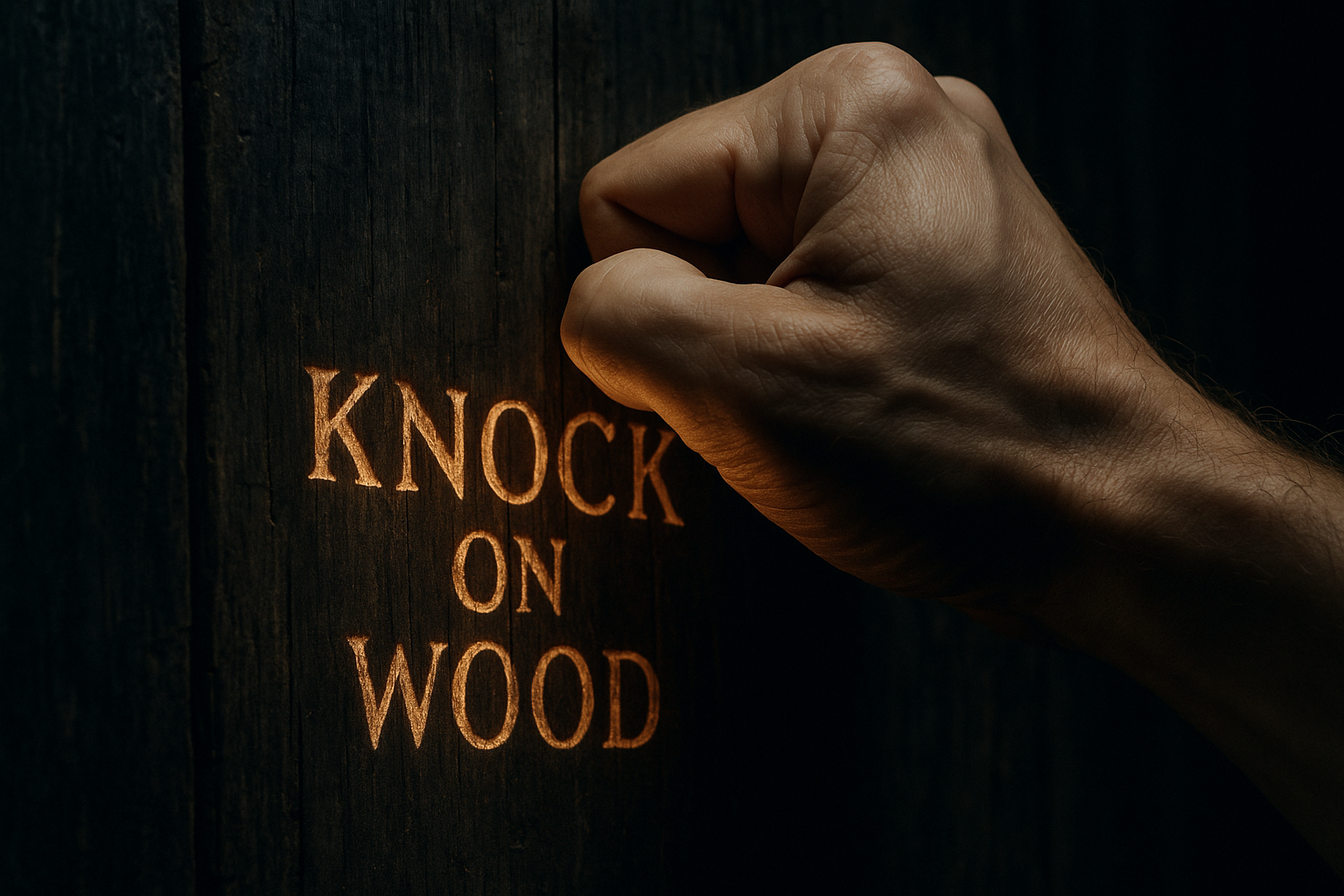 Knock on Wood: The Grammar of Superstition