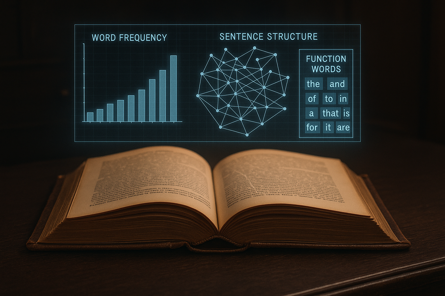 Unmasking Authors with Math
